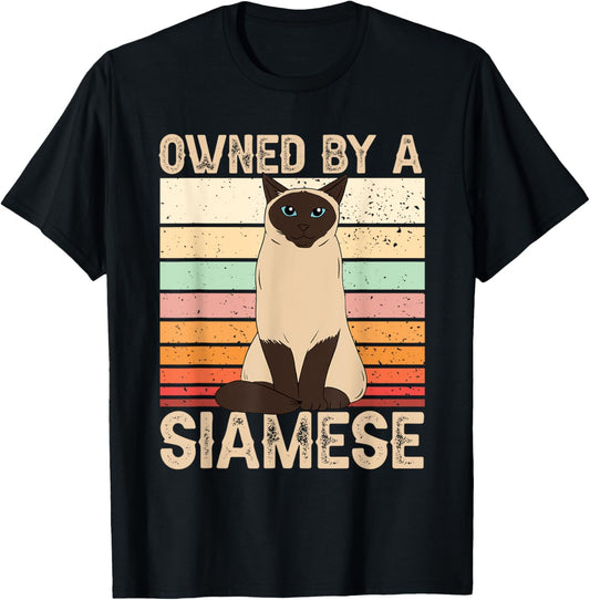 Siamese Cat Owned By A Siamese Cat T-Shirt