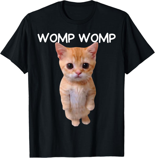 Womp Womp Cat Funny Internet Memes Gen Z Joke Kid T-Shirt