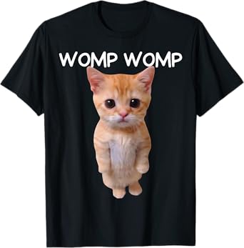 Womp Womp Cat Funny Internet Memes Gen Z Joke Kid T-Shirt