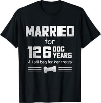 18th Wedding Anniversary for Him Married 18 Years Marriage T-Shirt
