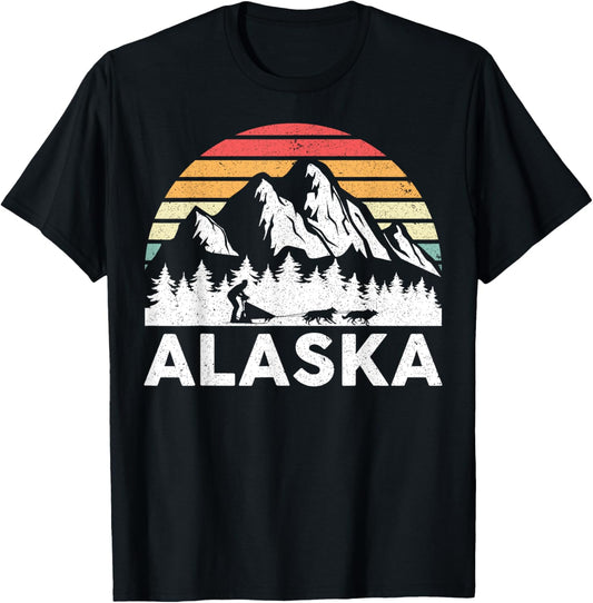 Alaska - Dog Sledding Mush Husky sled dogs Mushing Musher T-Shirt