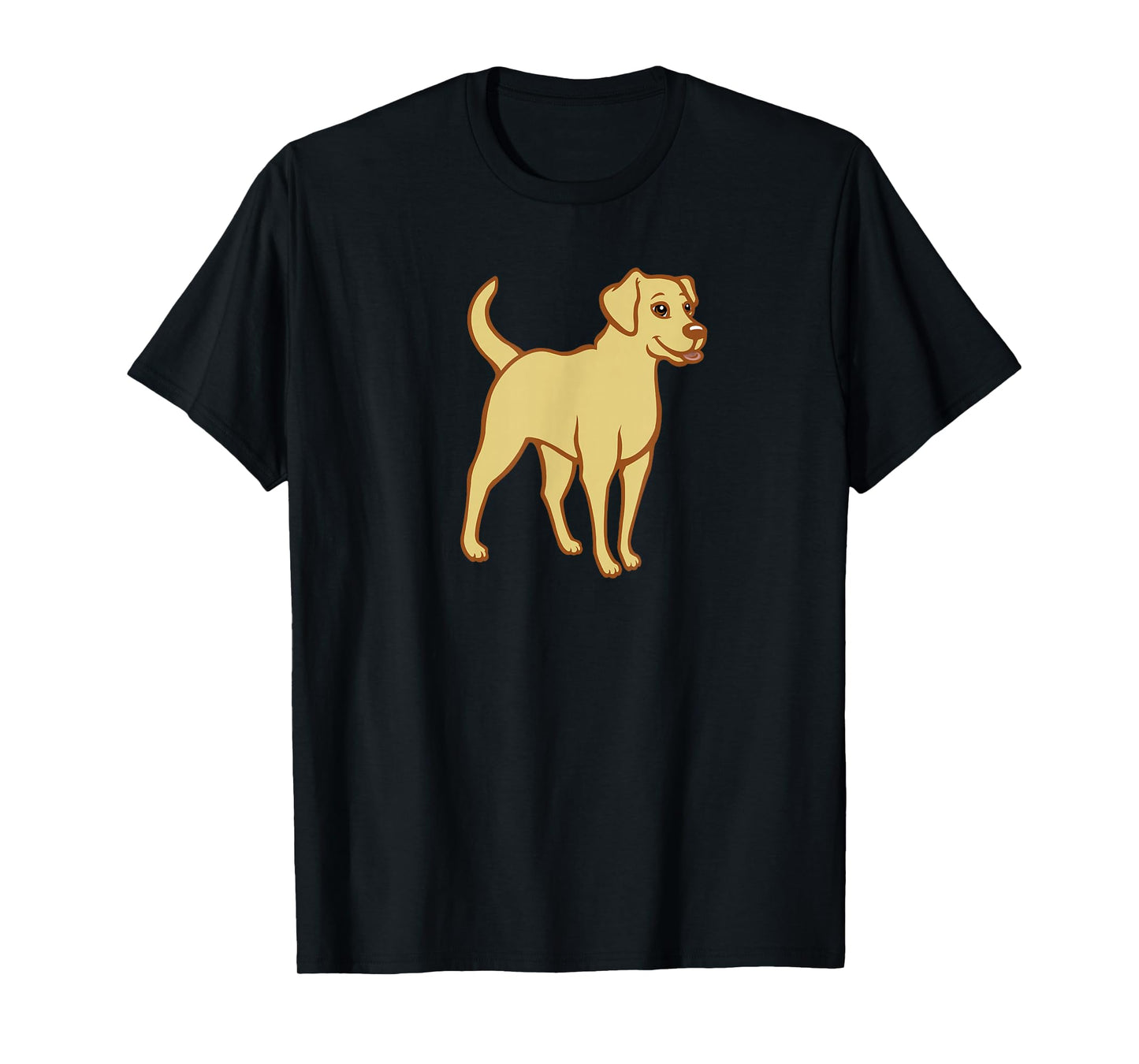 Yellow Lab Labrador Retriever Cute Dog Old Yeller Mastador Men Women Kids T-Shirt