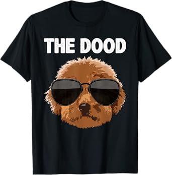 Cool Goldendoodle Design For Men Women Goldendoodle Doodle T-Shirt
