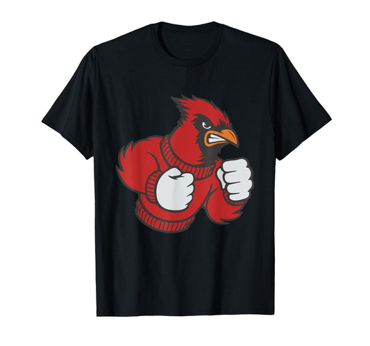 Cardinal Shirt - Fighting Cardinals Shirt - Mad Bird Graphic T-Shirt