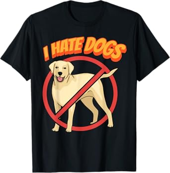 I Hate Dogs Cats Cat Pet Animal Lover T-Shirt for Men Women Kids