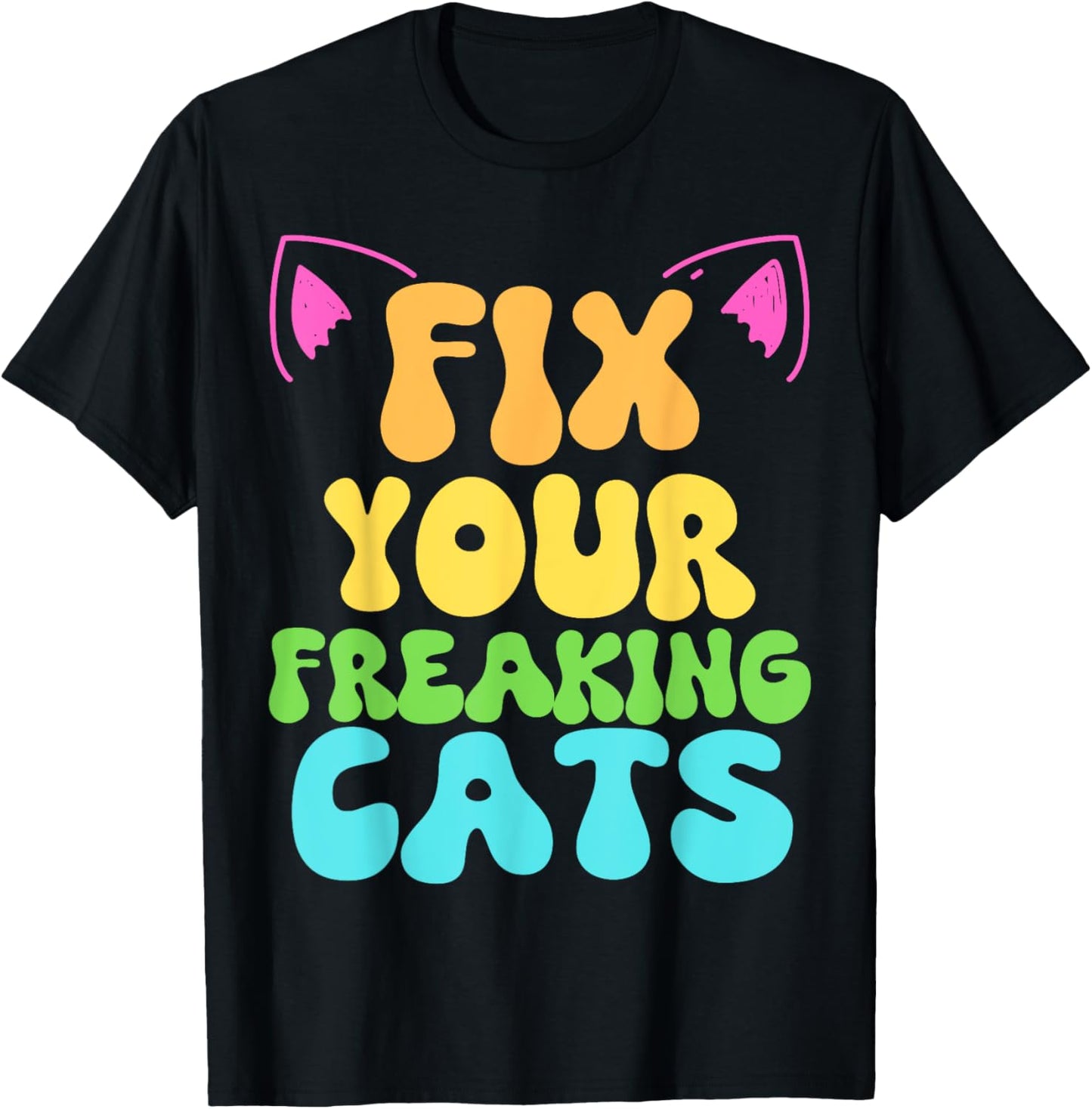 Cat kitten spay neuter rescue shelter feral awareness cats T-Shirt