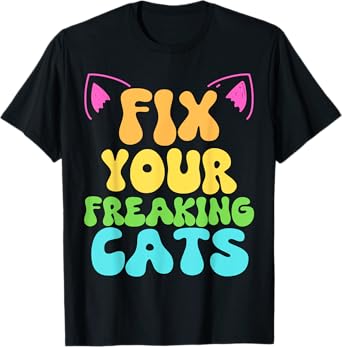 Cat kitten spay neuter rescue shelter feral awareness cats T-Shirt