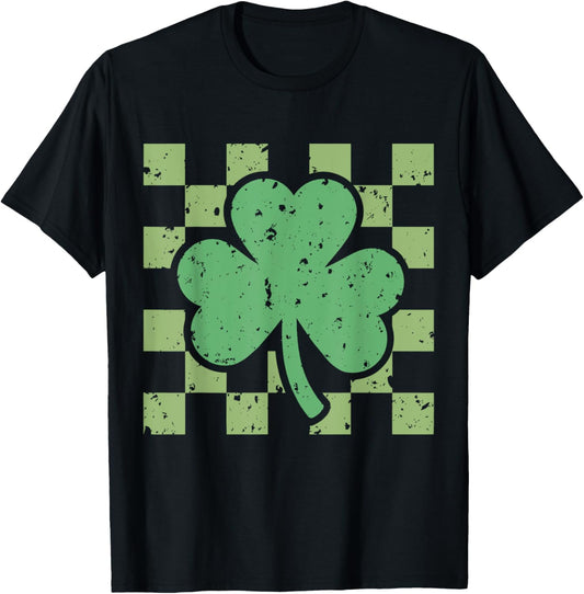 Retro St Patrick's Shamrock Vintage St Patrick's Day Clover T-Shirt