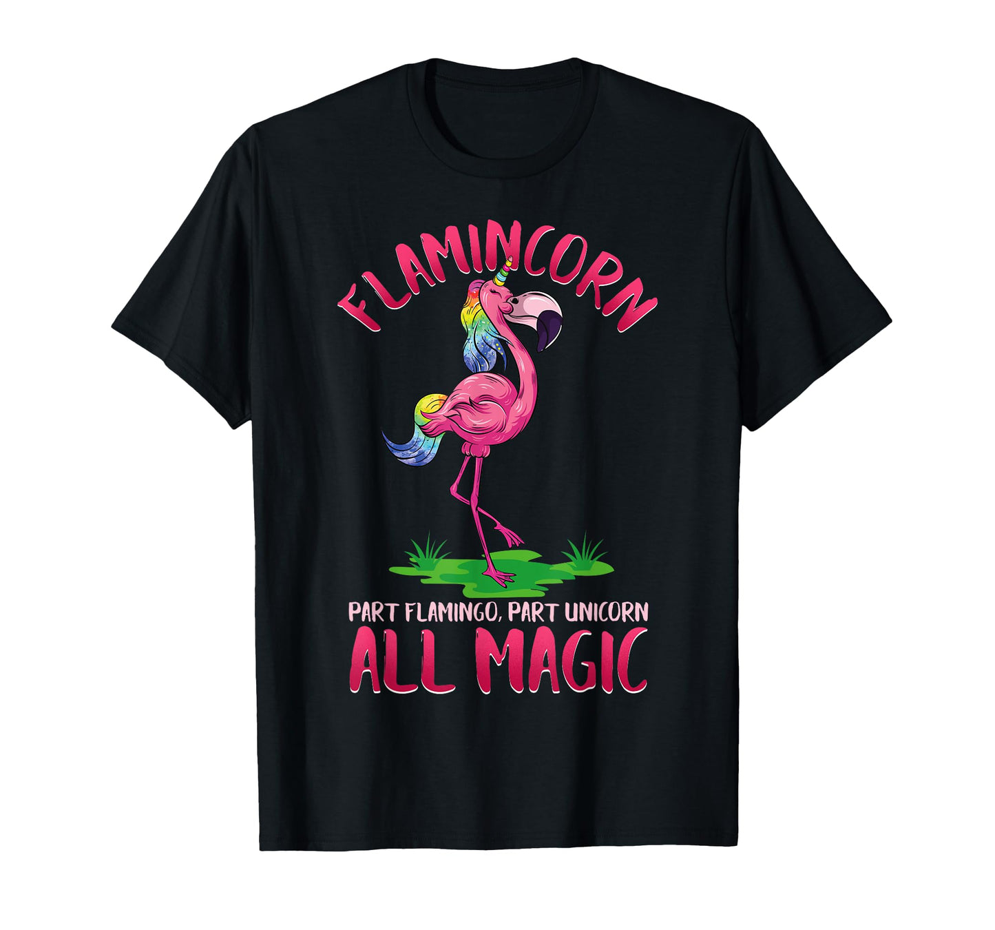 Flamincorn Flamingo & Unicorn T-Shirt