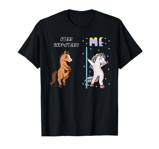 Other Godmother Me A Unicorn Dancing Godparents Day T-Shirt