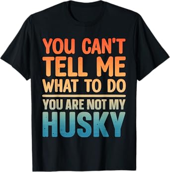 Husky Design For Men Women Siberian Husky Dog Husky Lover T-Shirt