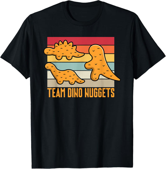 Dinosaur Chicken Nugget Plush Dino Chicken Nugget Lover T-Shirt