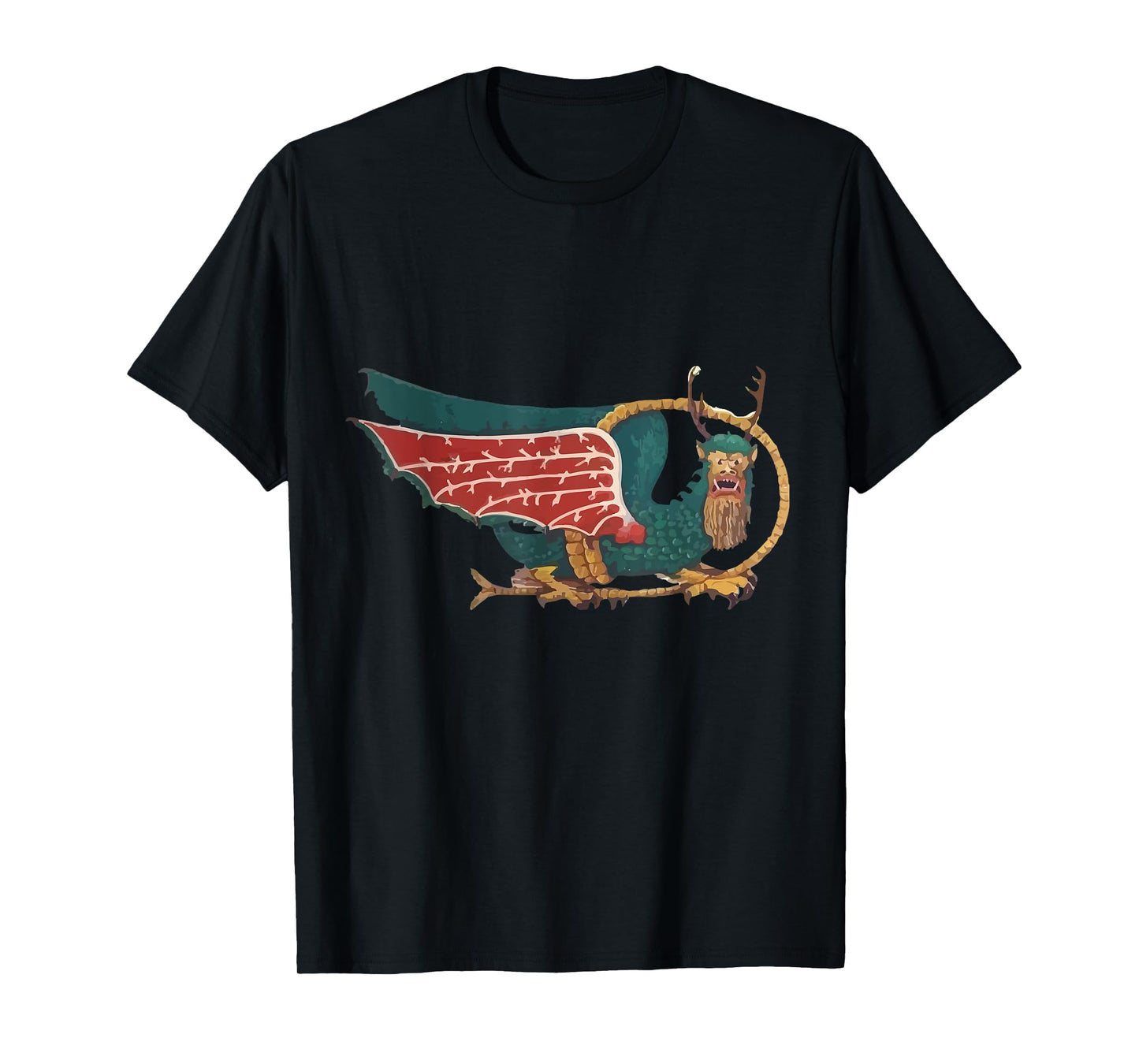 Indian Bird Piasa Dragon Lewis & Clark Expedition T-Shirt