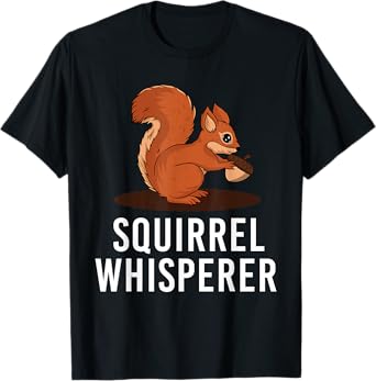 Cute Squirrel Art For Men Women Kids Rodent Squirrel Lovers T-Shirt