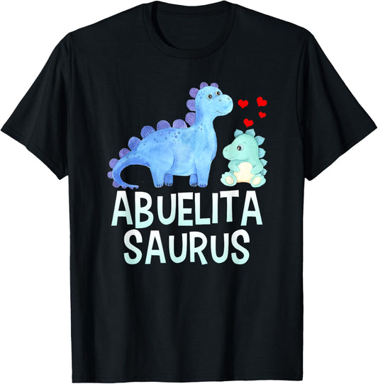 Abuelitasaurus Dinosaur Spanish Baby Shower Granny Grandma T-Shirt