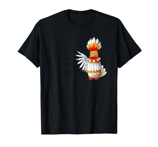 "Talker Bird" Funny Soviet Russian Cartoon T-Shirt