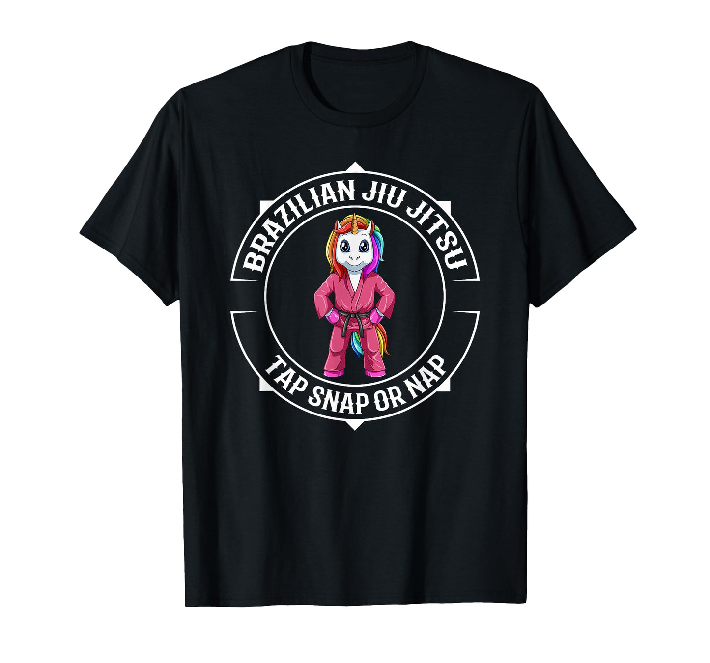 Cute Jiu Jitsu Unicorn - BJJ and Girls T-Shirt