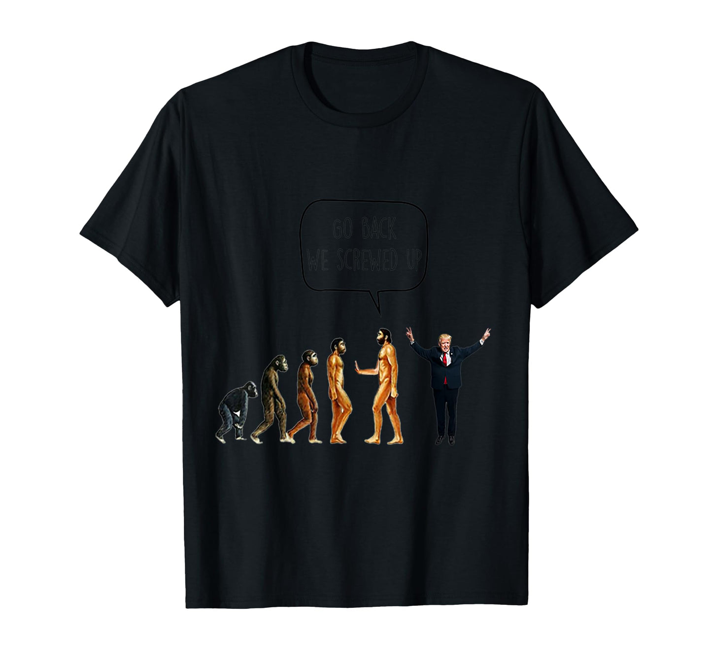 Go back We screwed up T-Shirt