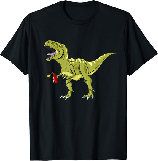 Dino-mite T-rex dinosaur T-Shirt
