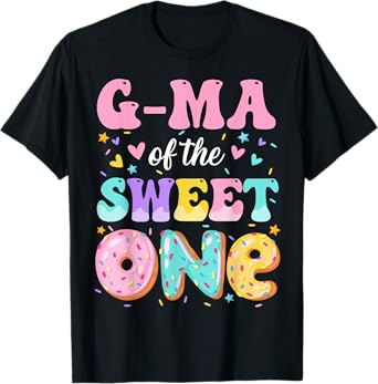 G-Ma Of The Sweet One 1st Birthday Donut Bday Party T-Shirt