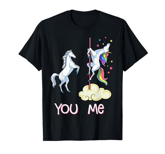 Unicorn You vs Me Shirt Funny Unicorns Rainbow T-shirt Gifts T-Shirt