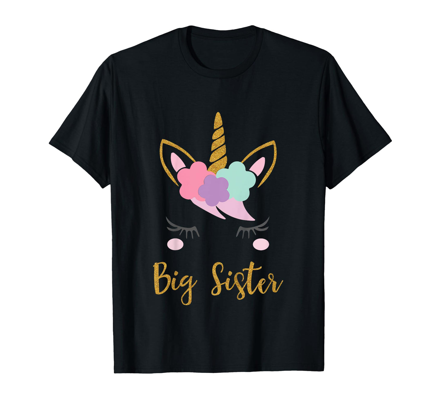 Kids Unicorn Big Sister Shirt I'm Going to be a Big Sister Tee T-Shirt