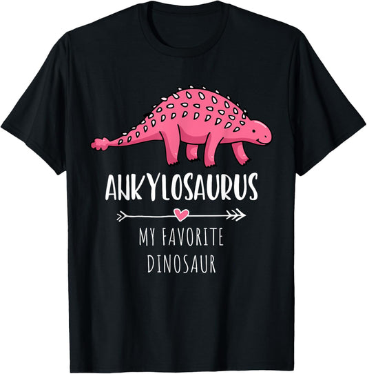 Ankylosaurus My Favorite Dinosaur T-Shirt T-Shirt