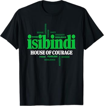 ISIBINDI House Of Courage Brave Spirit Costume T-Shirt