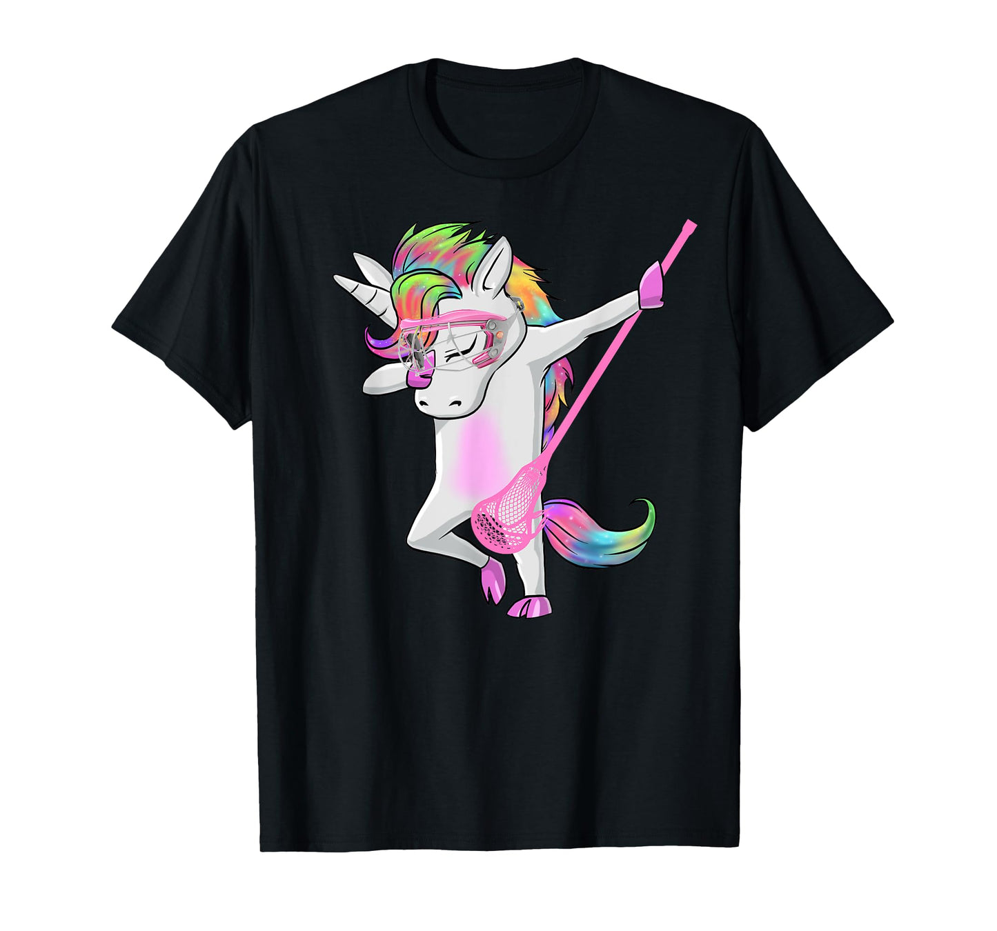 reLAX unicorn dab youth lacrosse Tees Lacrosse funny tshirt T-Shirt
