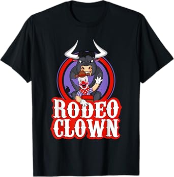 Funny Rodeo Clown Bullfighter Bull Fighting Lover Gag Outfit T-Shirt