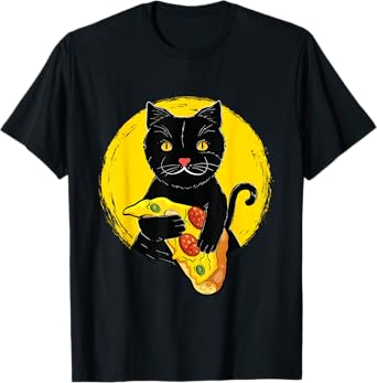Kitty And Pepperoni Pizza - Cat Lover Pet Owner Veterinarian T-Shirt