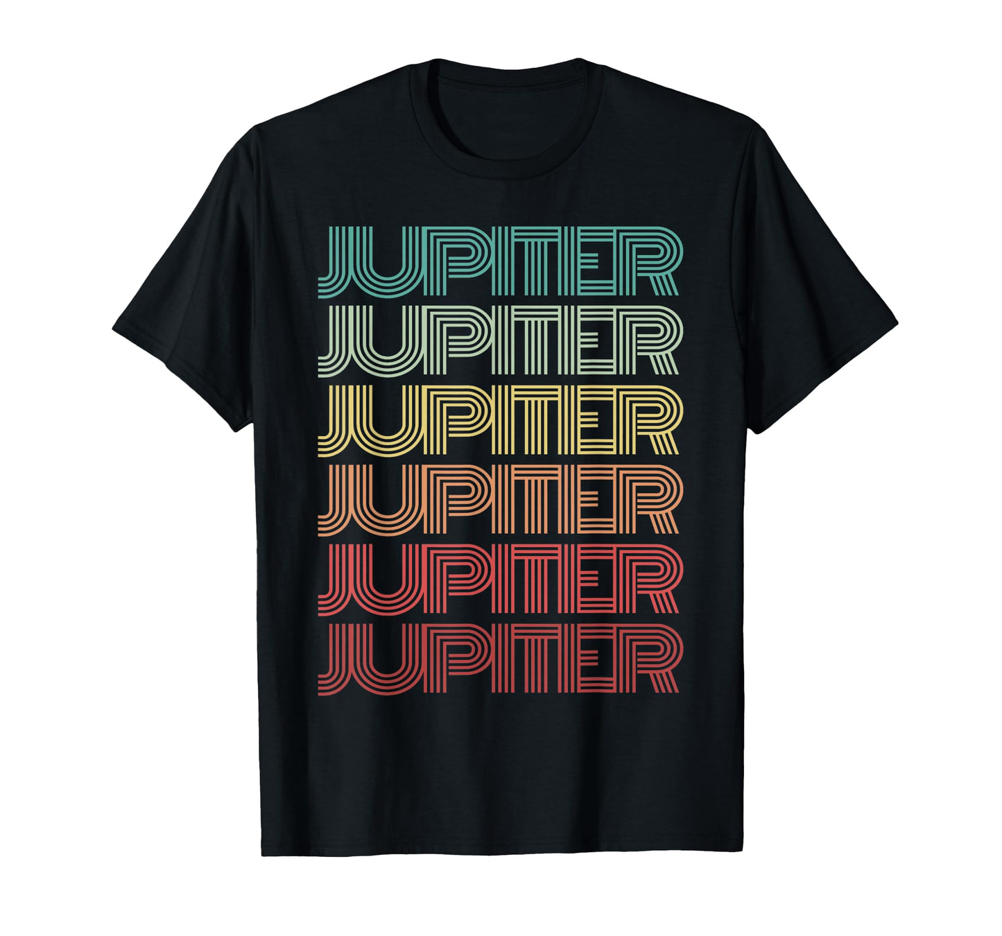 Retro Planet JUPITER Science Crew Astronomy Team Space Jove T-Shirt