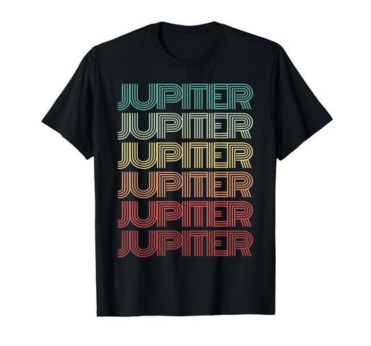 Retro Planet JUPITER Science Crew Astronomy Team Space Jove T-Shirt