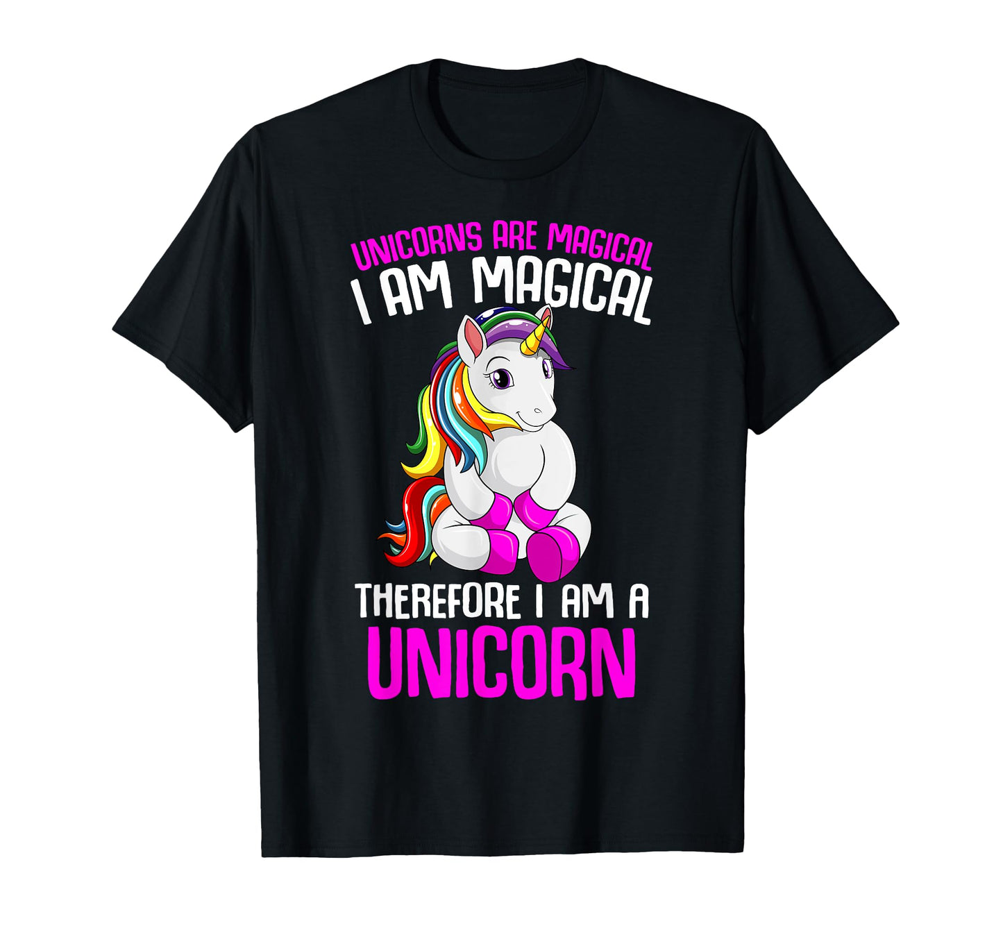 Unicorns Are Magical Unicorn Lover Kids Girls Youth Women T-Shirt
