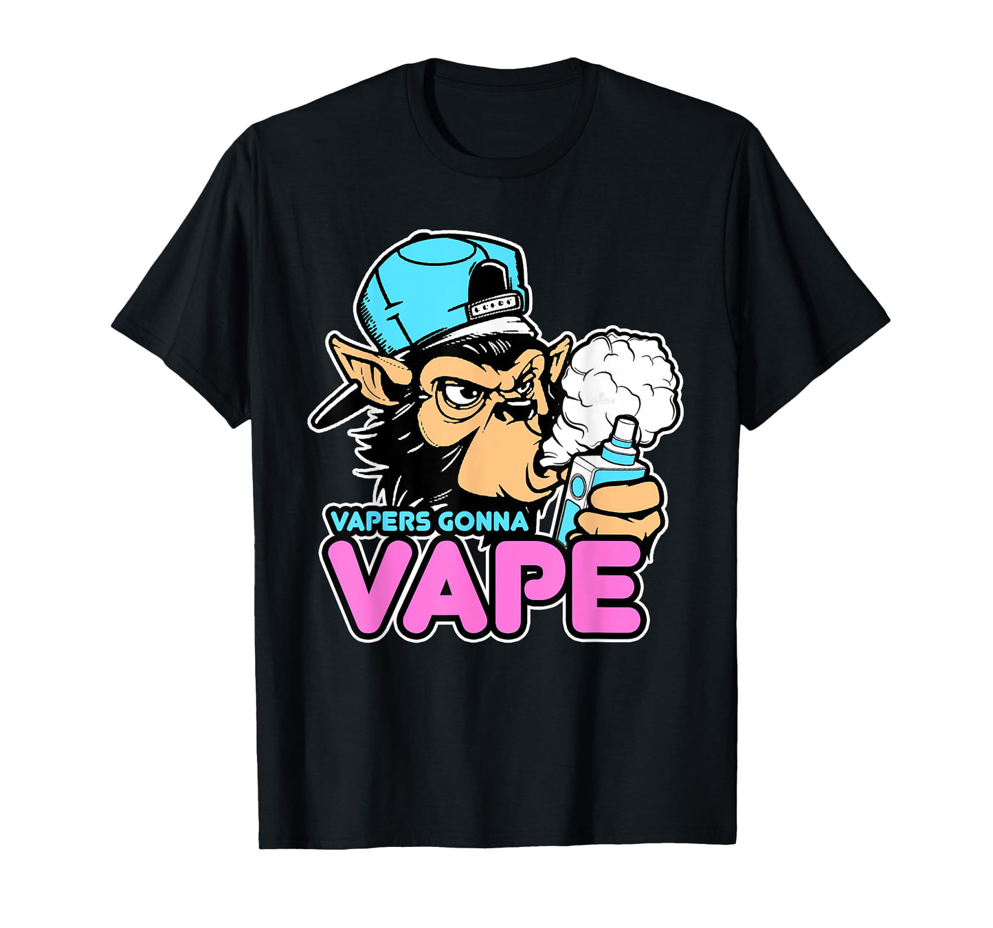 Vapers Gonna Vape Gorilla T-Shirt Vape Tee T-Shirt