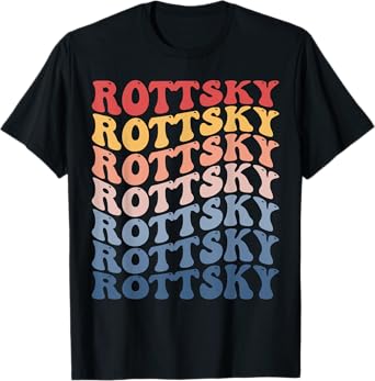 Rottsky Groovy Retro T-Shirt