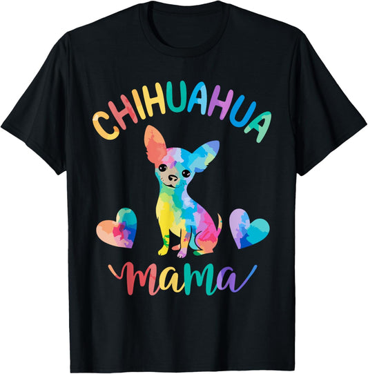 Chihuahua Mama Dog Mom T-Shirt
