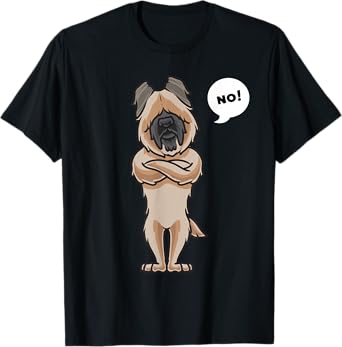 Stubborn Briard Dog funny T-Shirt