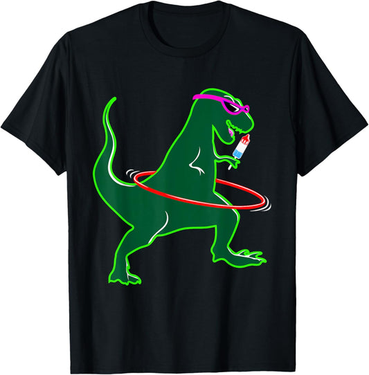 80's Retro T-Rex Dinosaur T-Shirt