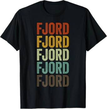 Fjord Horse Retro T-Shirt