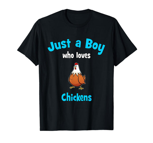 Chicken Shirt for Boys | Children's Chickens T-Shirt