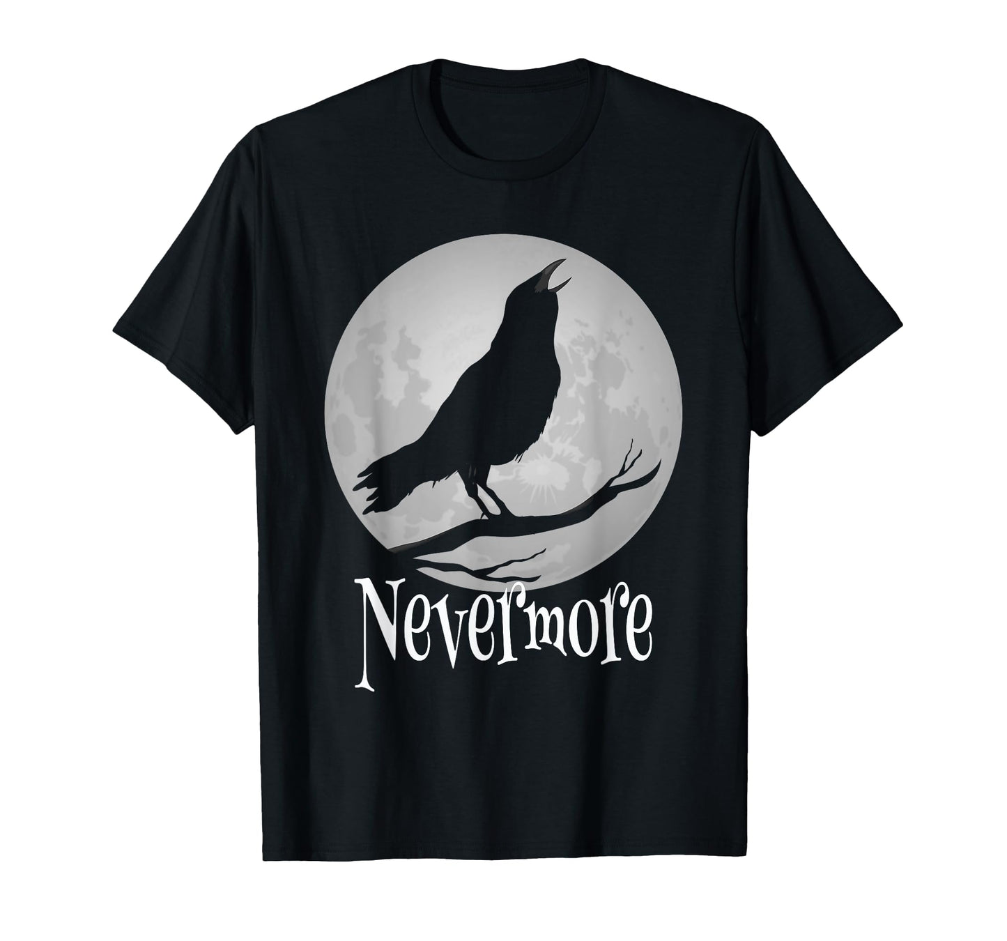 Crowcore Aesthetic - Raven Bird Spooky Dark Gothic Nevermore T-Shirt
