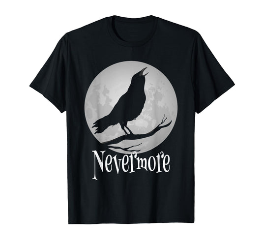 Crowcore Aesthetic - Raven Bird Spooky Dark Gothic Nevermore T-Shirt