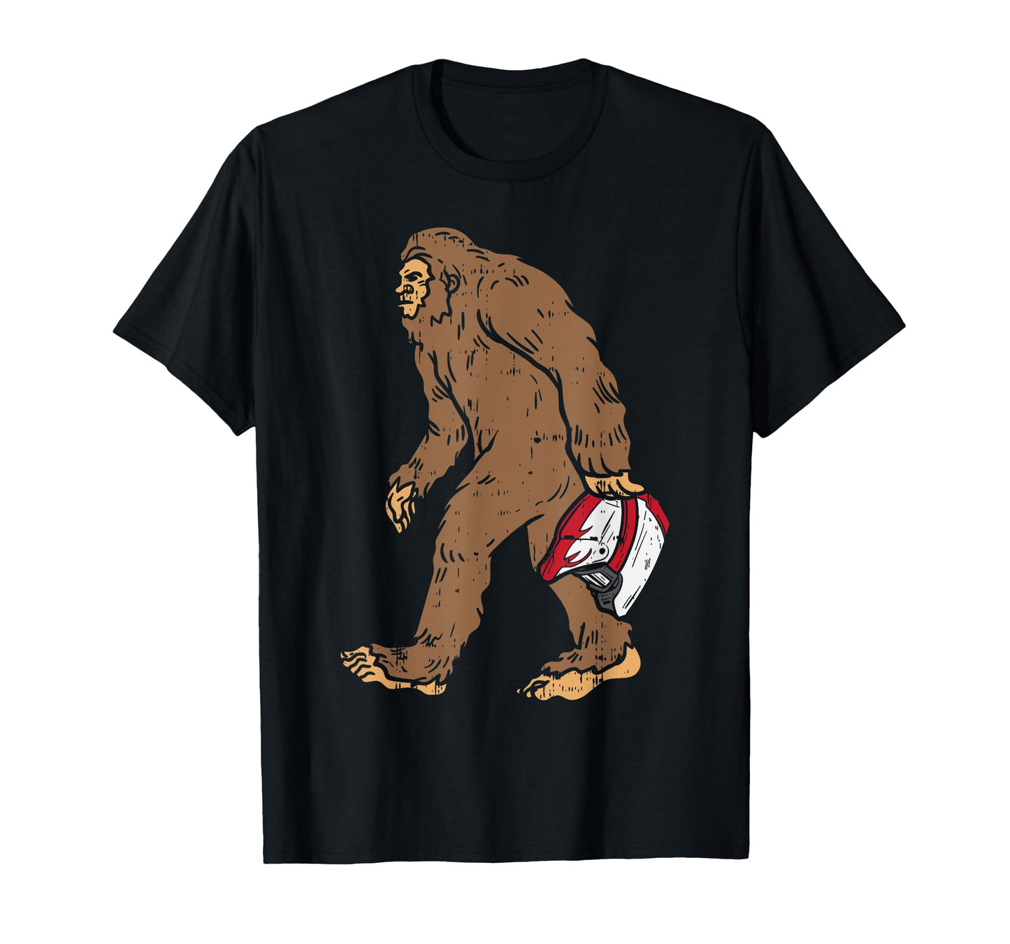 Bigfoot Sasquatch Motocross Funny Dirt Track Racing Gift T-Shirt
