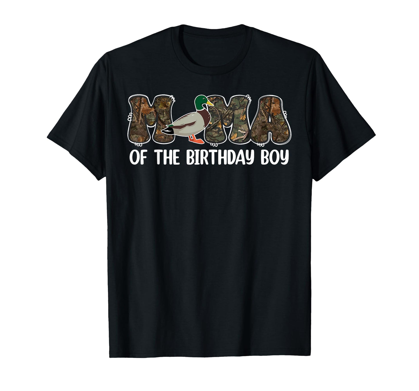 Mama Of The Birthday Boy One Lucky Duck 1st Birthday Family T-Shirt