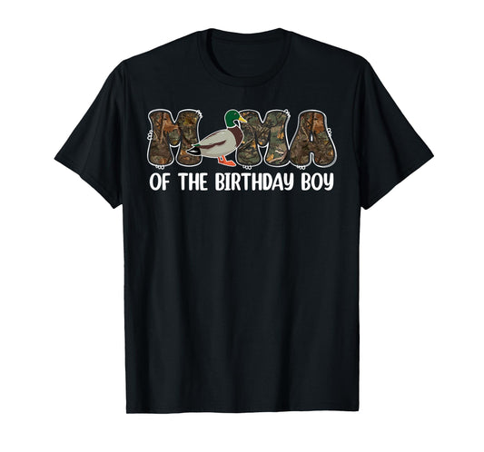 Mama Of The Birthday Boy One Lucky Duck 1st Birthday Family T-Shirt
