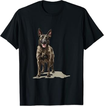 Dutch Shepherd Dog Breed Graphic T-Shirt