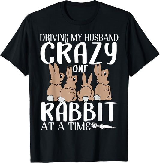 Funny Rabbits tshirt gift crazy rabbit lovers one rabbit T-Shirt