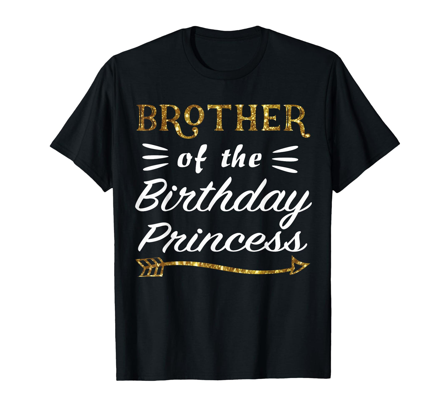 Brother Of The Birthday Princess Girl party Matching Family T-Shirt