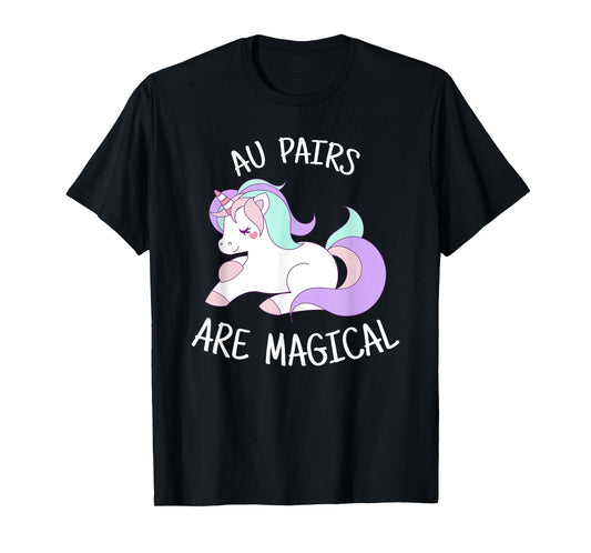 Unicorn Au Pair Gift, Au Pair T-Shirt